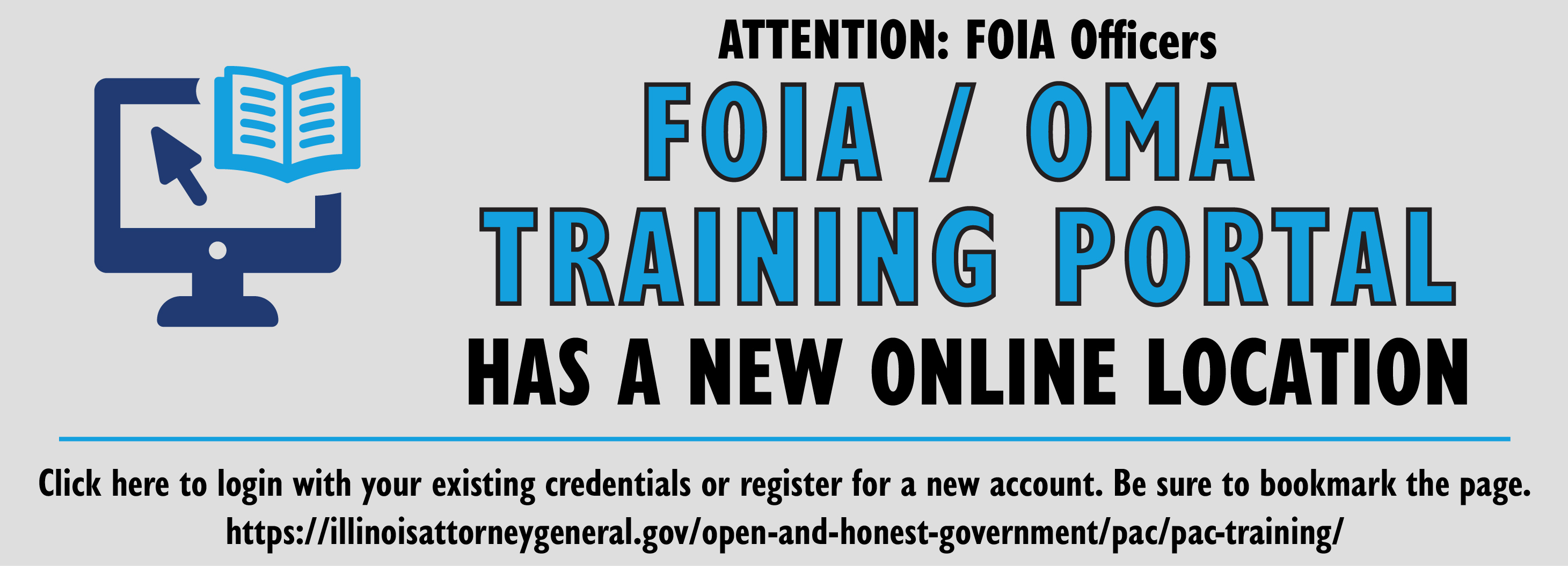 PAC Training Portal Banner